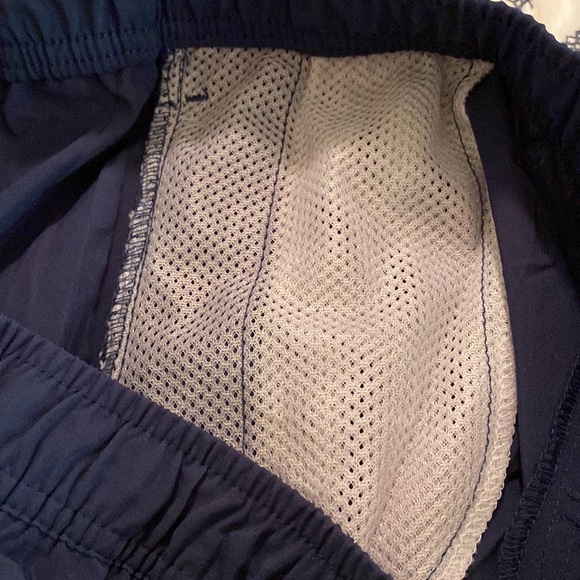 Hapari navy blue beach short. Size L. Elastic tie waist. Mesh pockets. - Picture 5 of 6